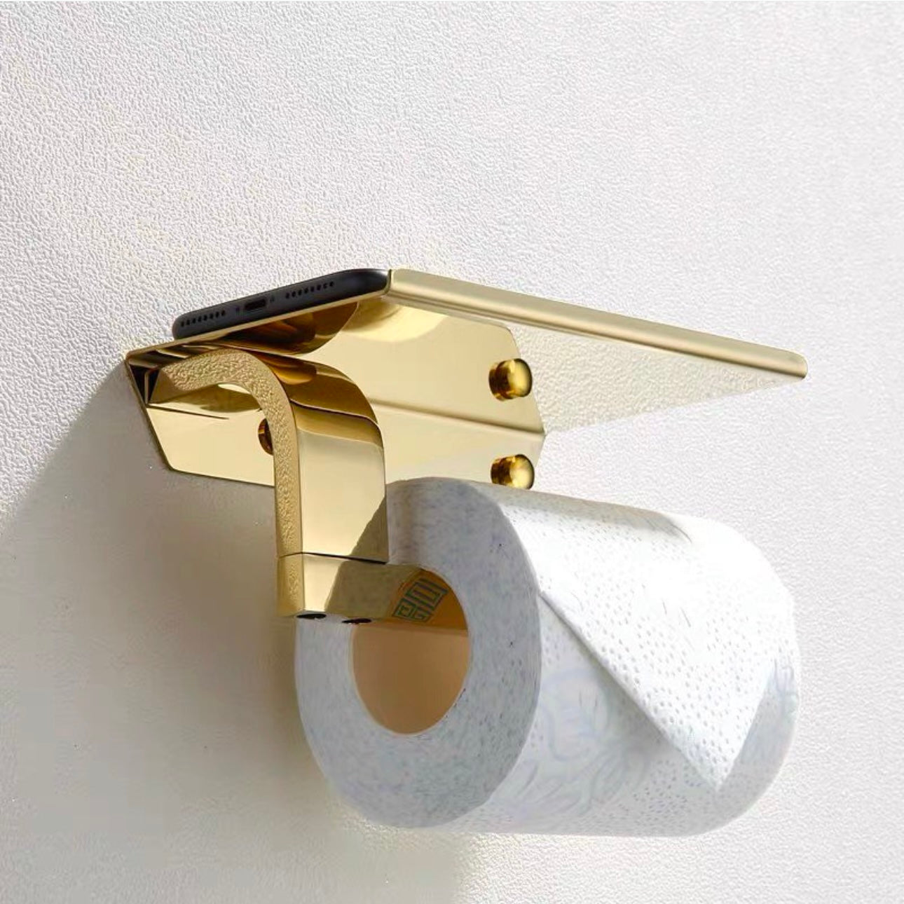 Hommie Gold Tissue Stand HBBK006
