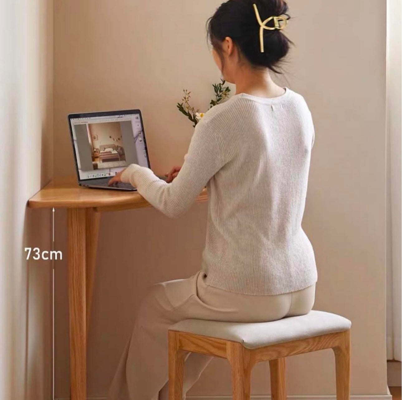 Hommie Corner Working Table HBWD006