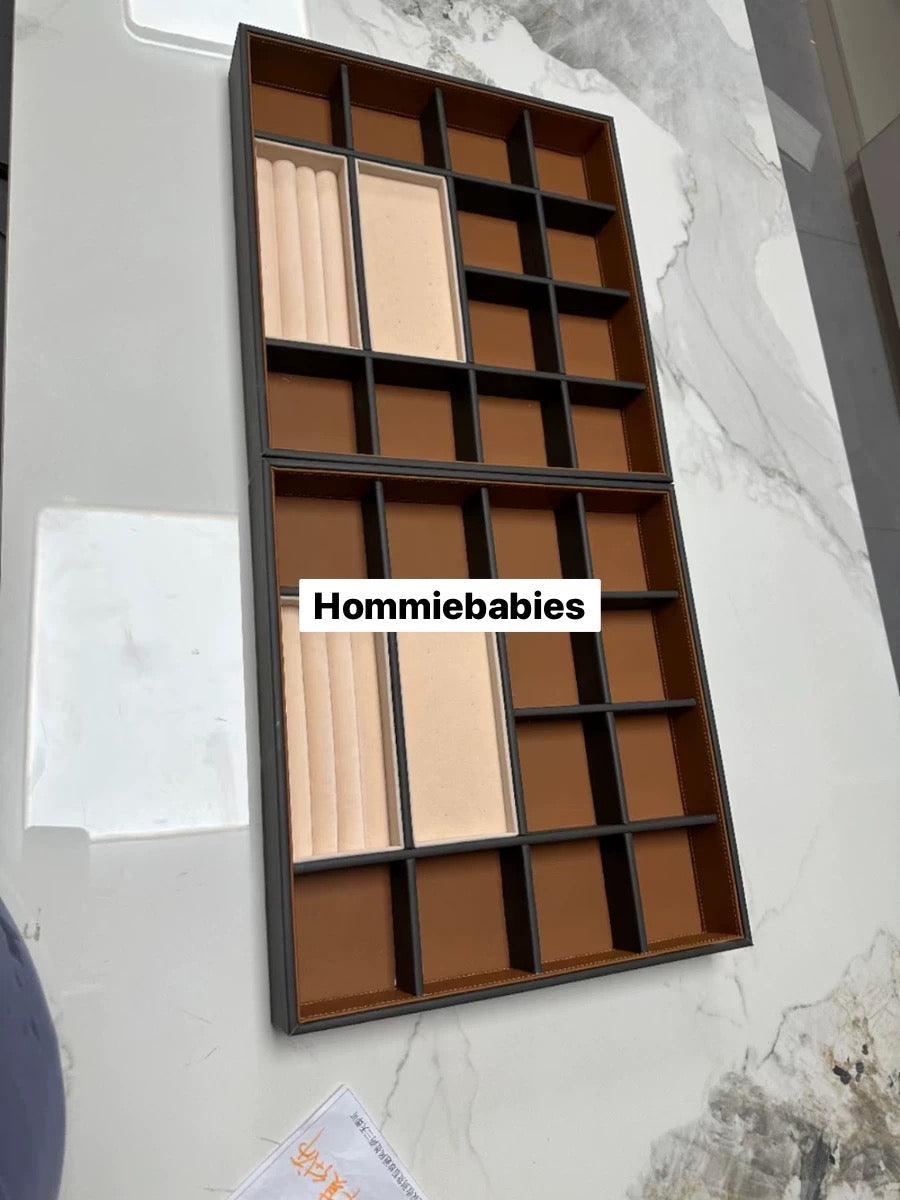 Hommie Customize Jewelry & Watches Storage Compartments HBMC001