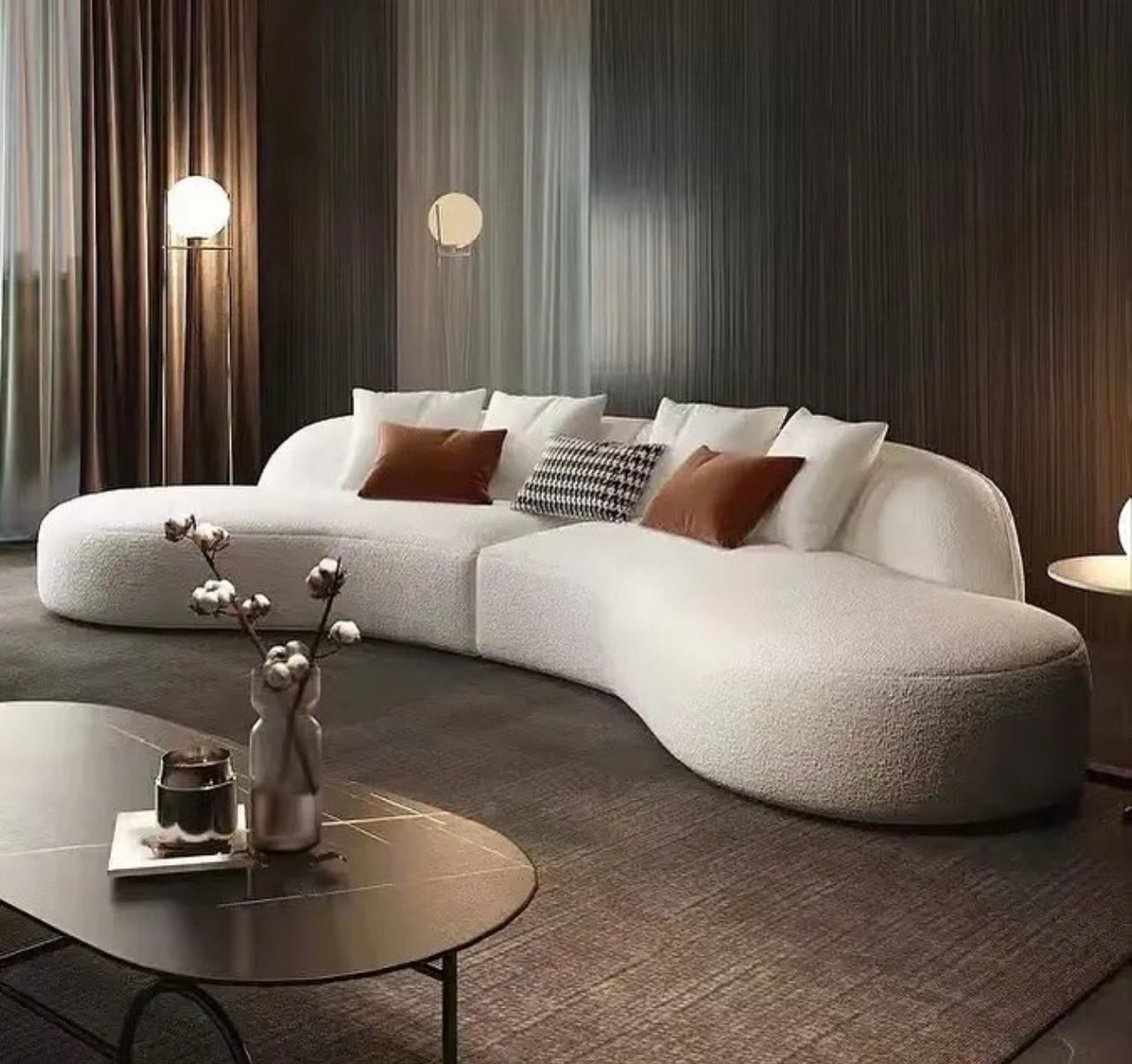 Hommie Curve Sofa HBSF001