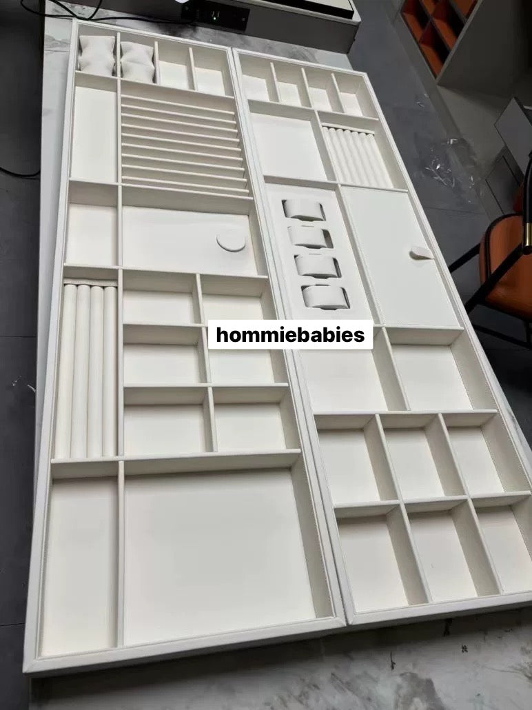 Hommie Customize Jewelry & Watches Storage Compartments HBMC001