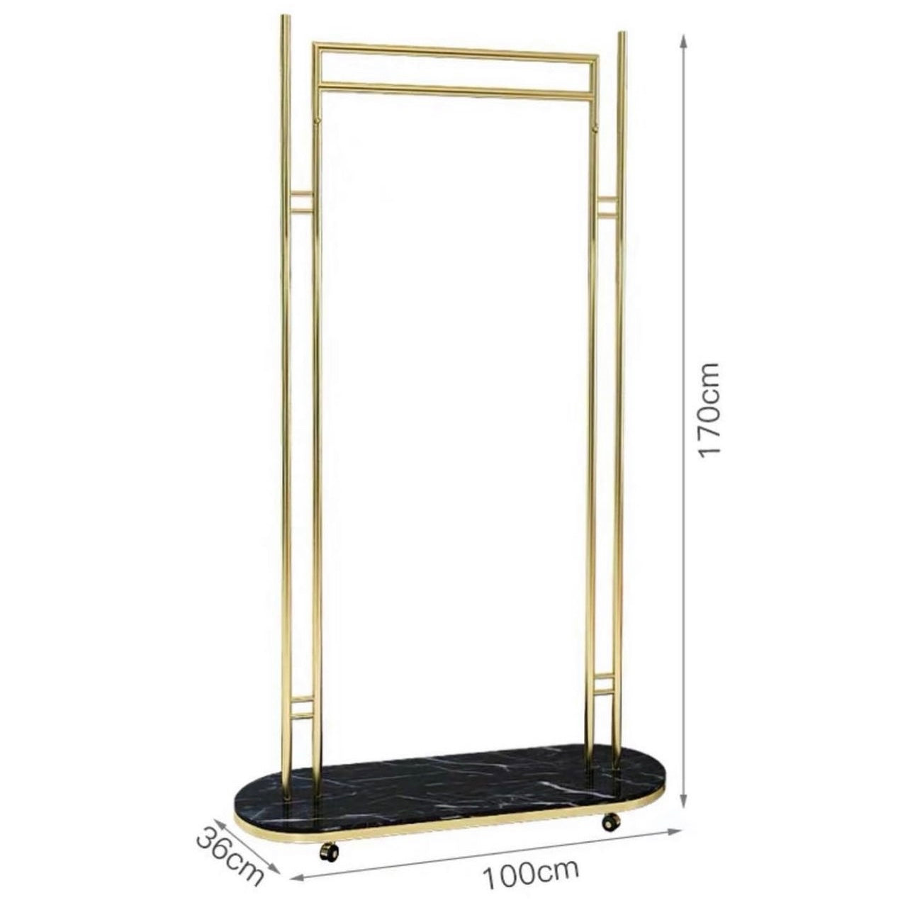 Hommie Marble Clothes Rack HBWR003