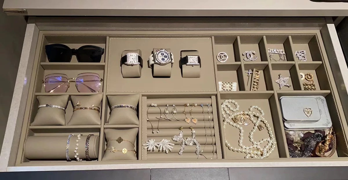 Hommie Customize Jewelry & Watches Storage Compartments HBMC001