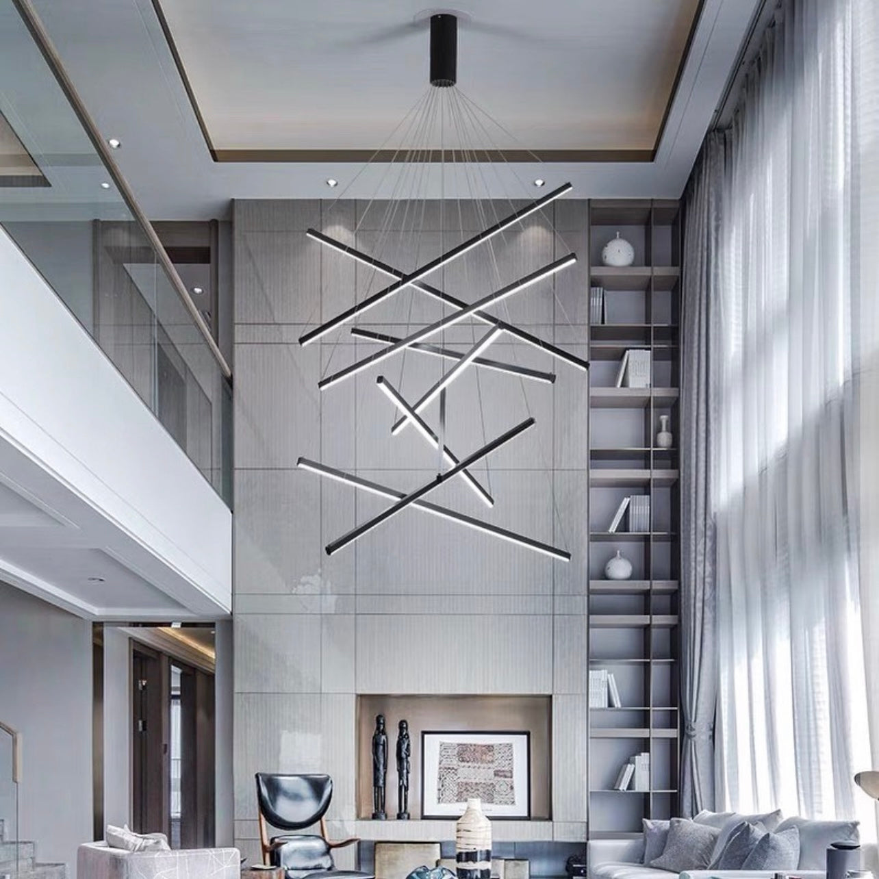 Hommie Stripe Chandelier HBCD008