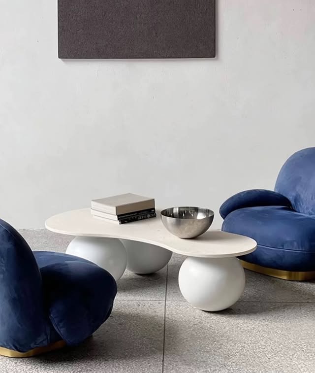 Hommie Curved Coffee Table HBFT016