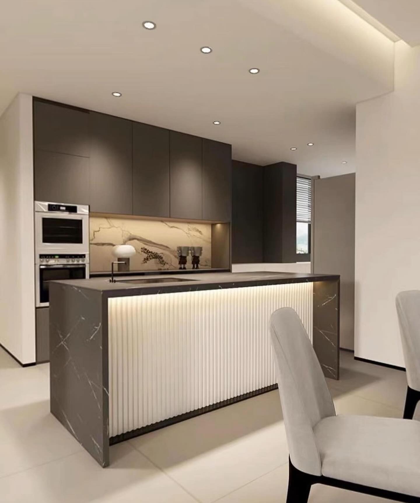 Hommie Counter Bar with LED HBBR0017