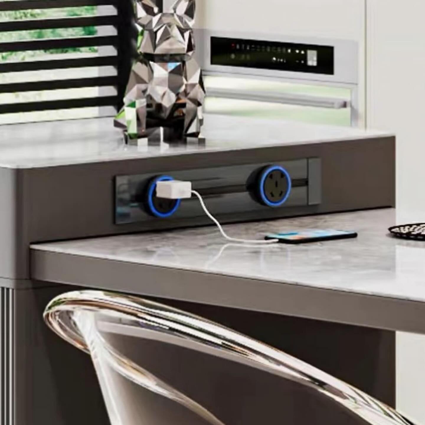 Hommie Kitchen Counter Bar & Dining Table HBBR0020