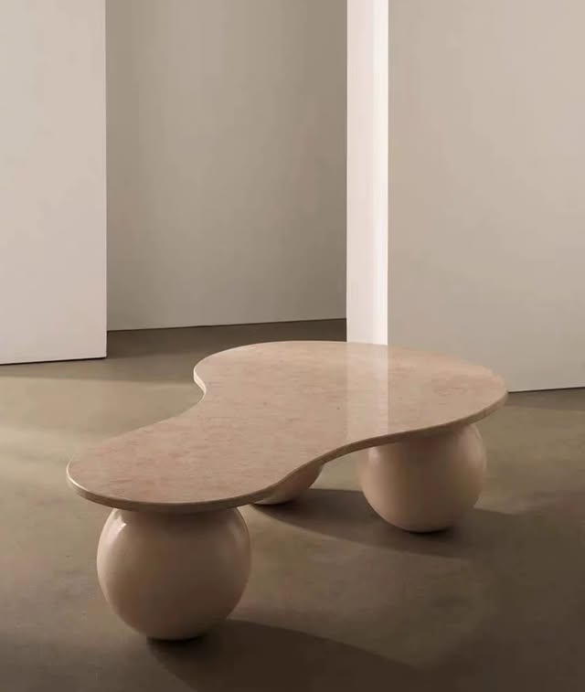 Hommie Curved Coffee Table HBFT016