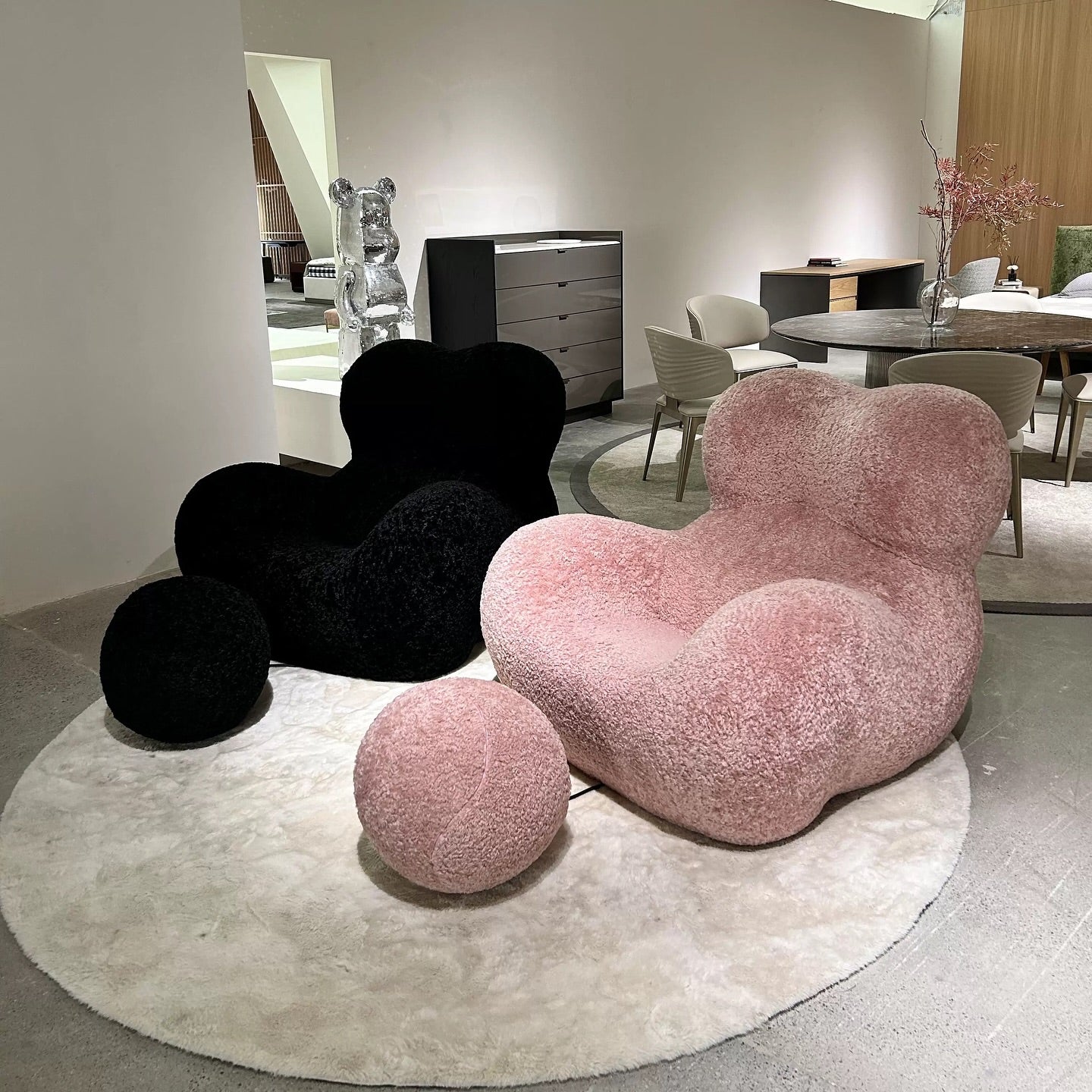 Hommie Fluffy Armchair HBAC010