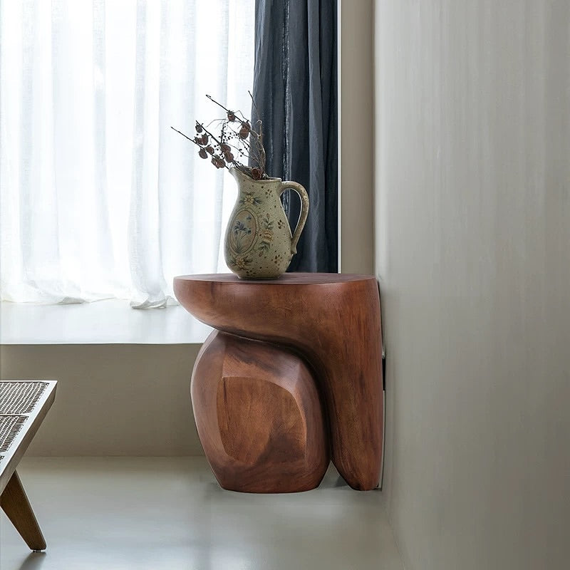 Hommie Wood Side Table HBLC010