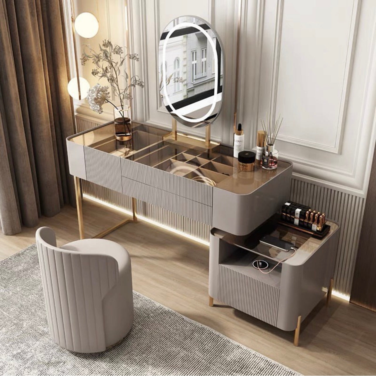 Hommie Minimalist Dressing Table HBMB003
