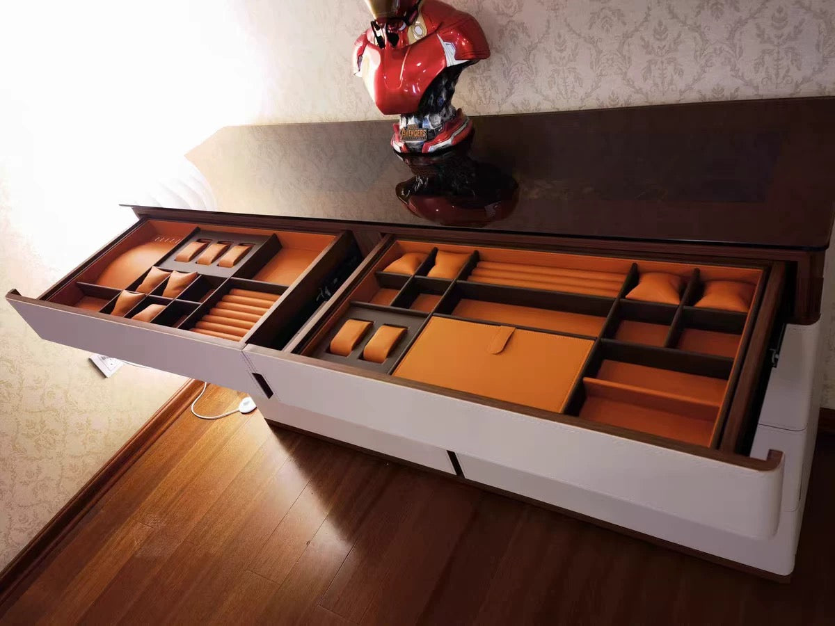 Hommie Customize Jewelry & Watches Storage Compartments HBMC001