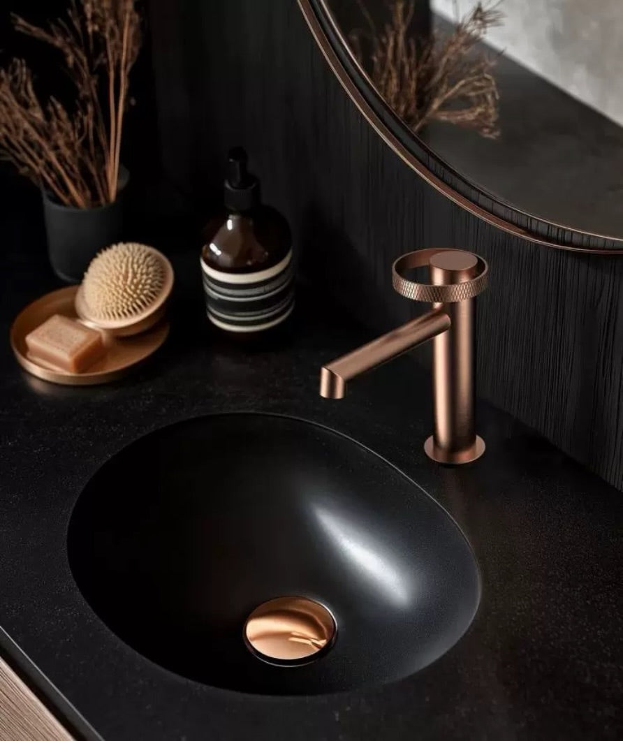 Hommie Gold Slim Single Lever Basin Faucet HBFA008 1