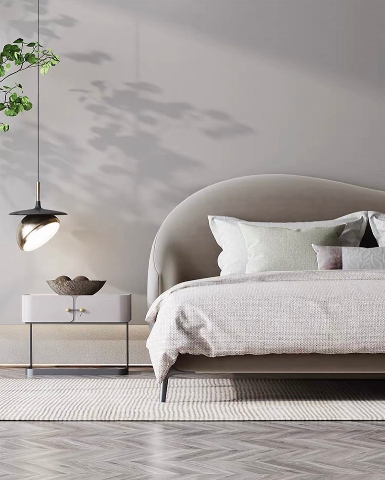 Hommie Nordic Design Bed HBBD007