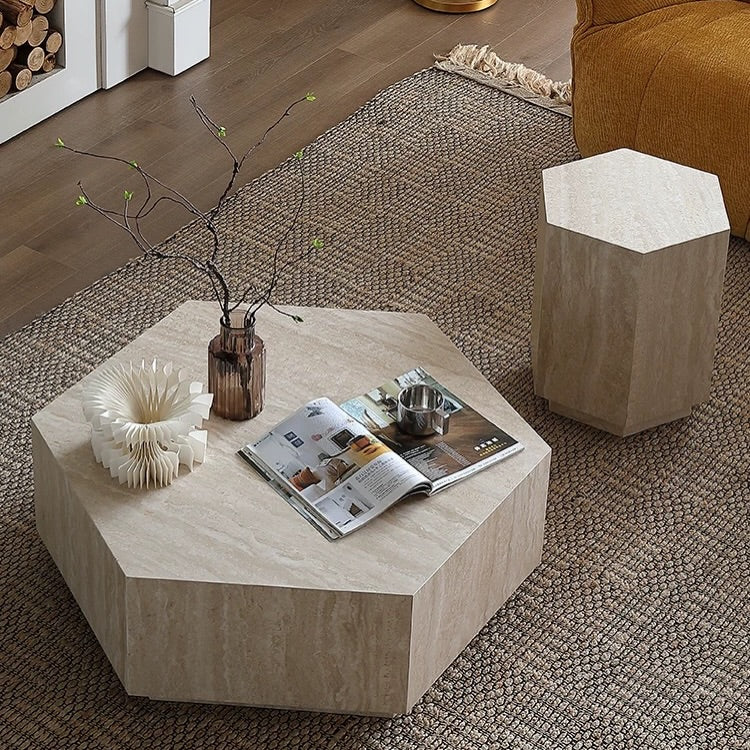 Hommie Hexagonal Coffee Table Set HBFT047 2