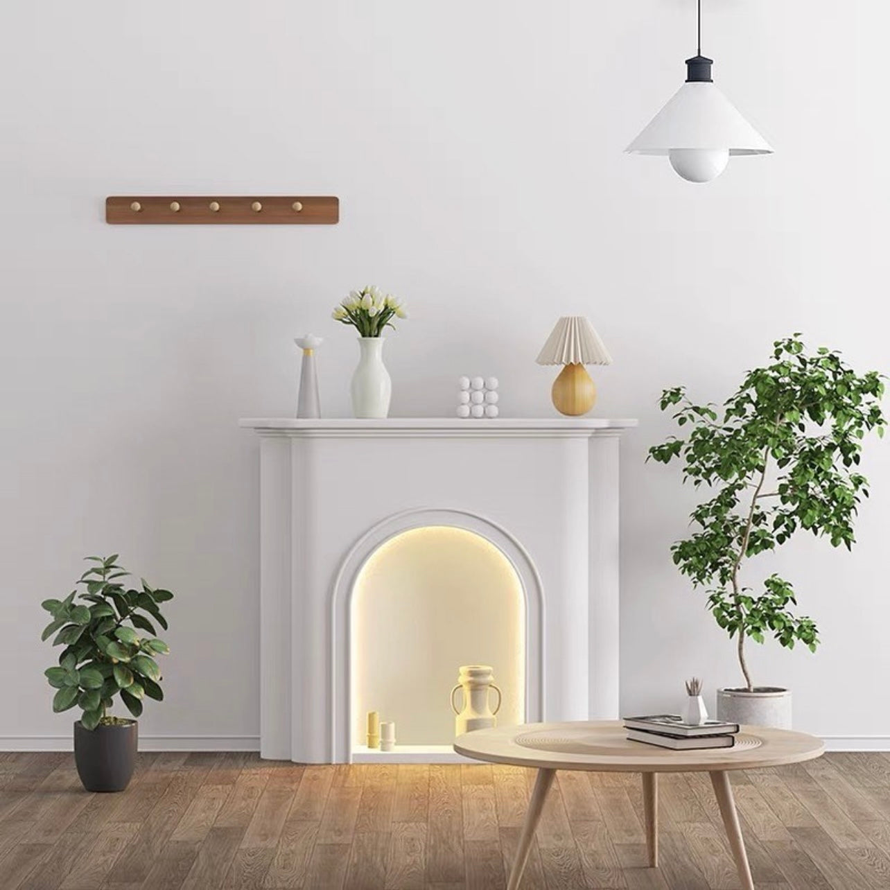 Hommie Decorative Fireplace HBHC005