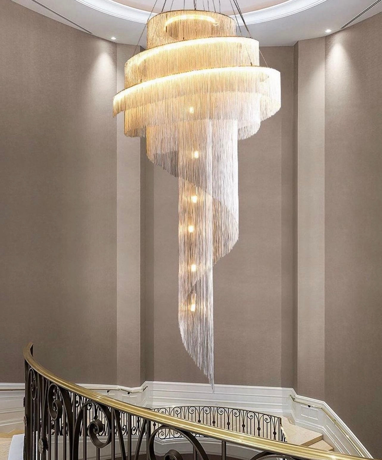 Hommie Crystal Chain Chandelier HBCD003