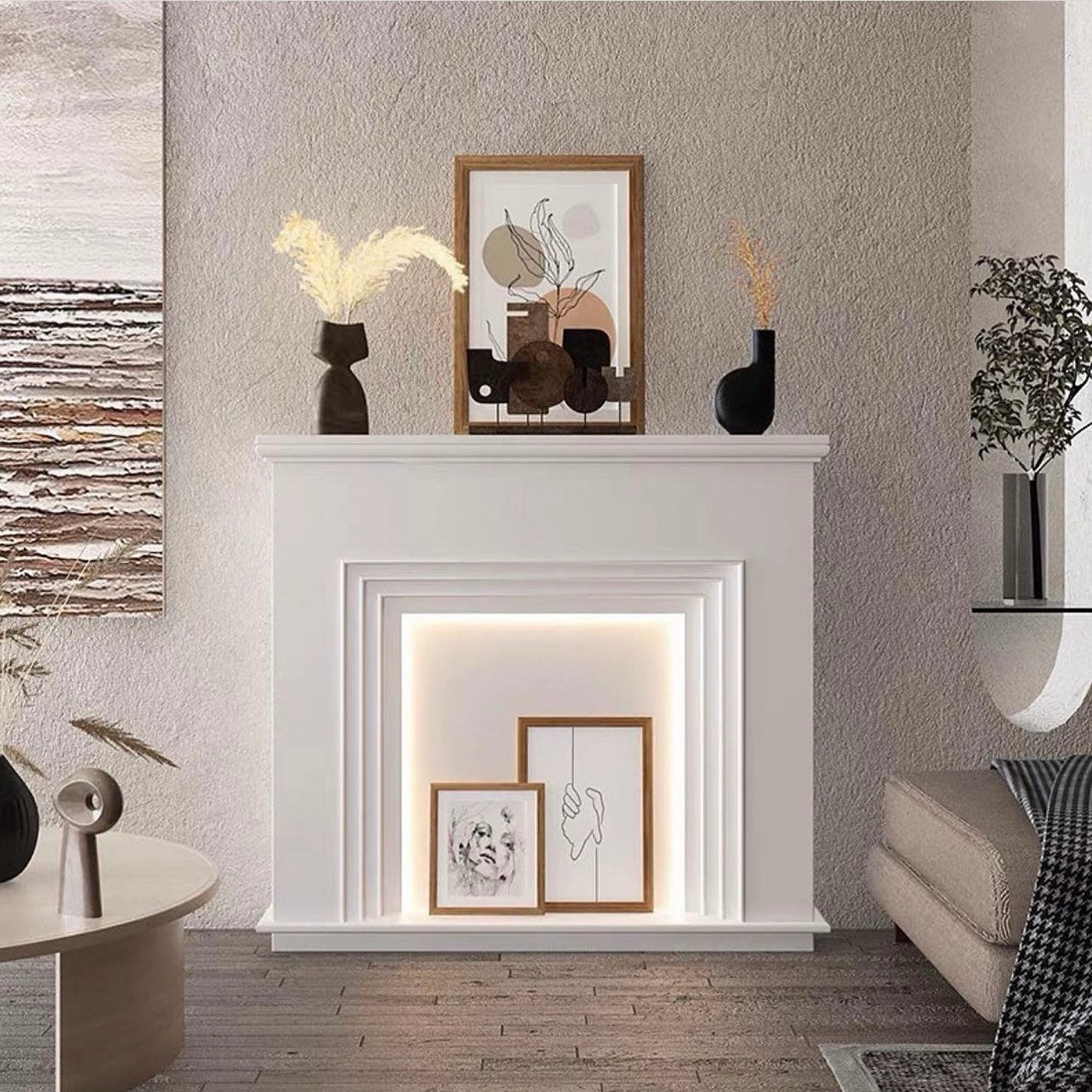 Hommie Decorative Fireplace HBHC001