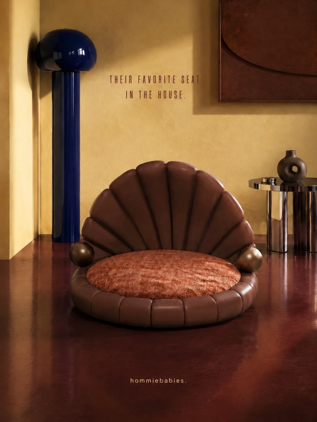 Hommie Shell Pet Bed HBPT021 2