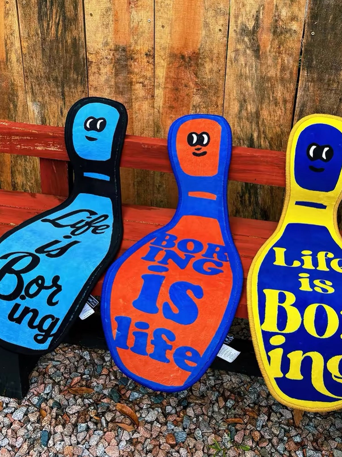 Hommie Bowling Pin Rug HBCR013 4