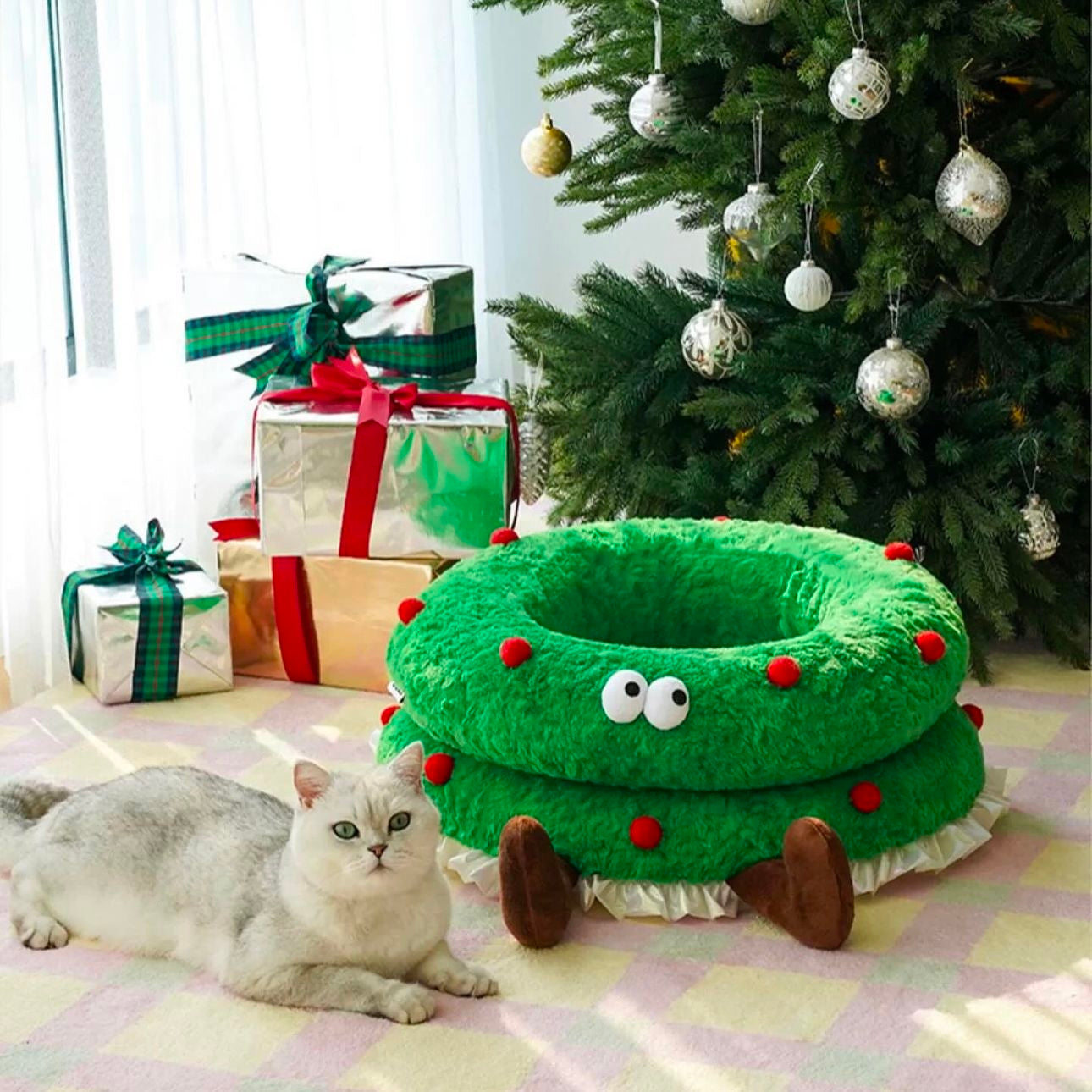 Hommie Christmas Pets Cushion HBPT005