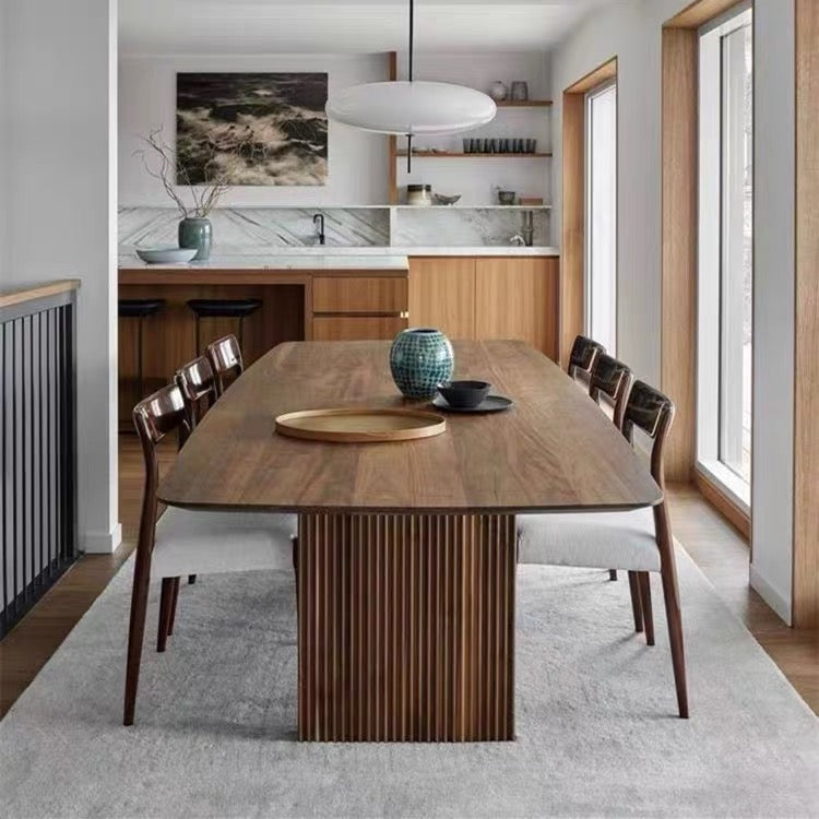 Nordic Solid Wood Dining Table HBTD002