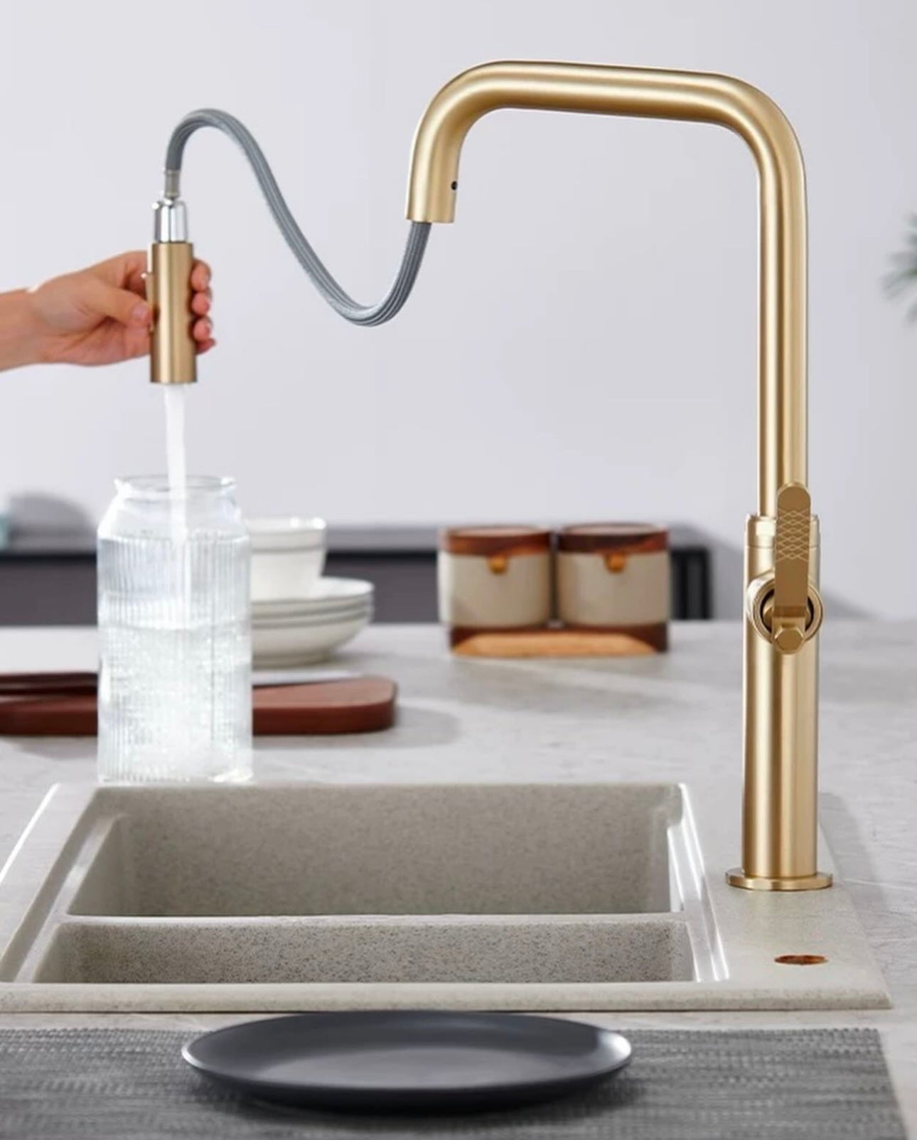 Hommie Pull-out Kitchen Faucet HBFA003