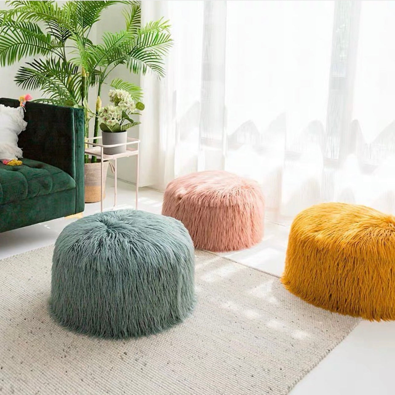 Hommie Fringe Stool HBST007