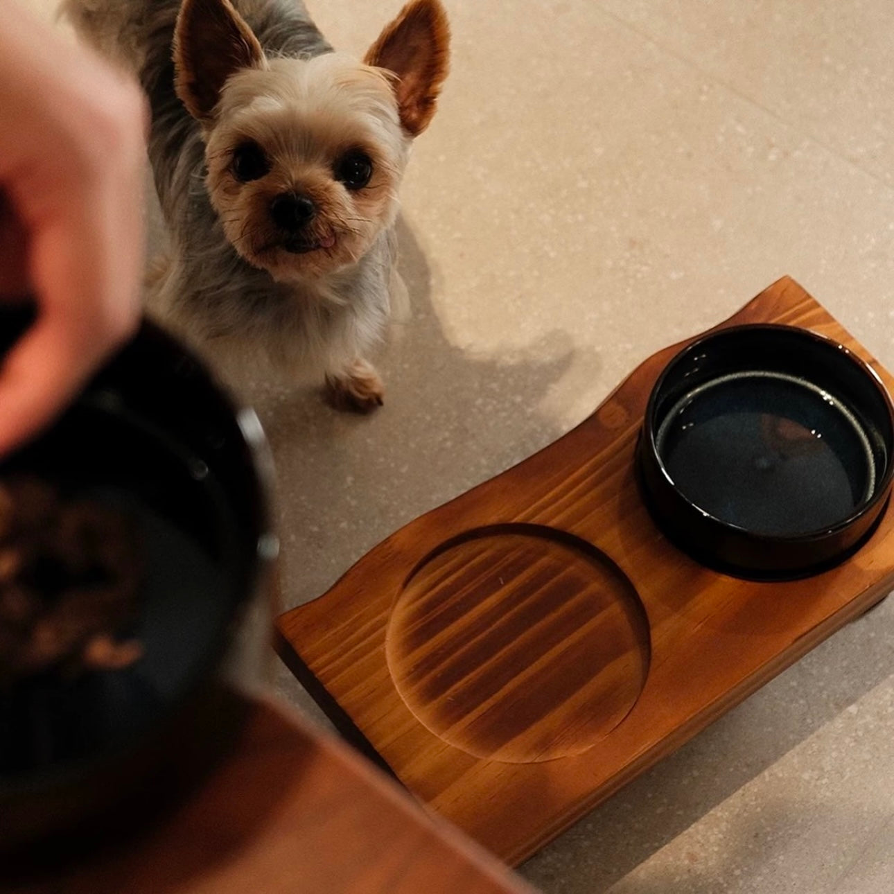 Hommie Wood Pets Bowl HBPT003