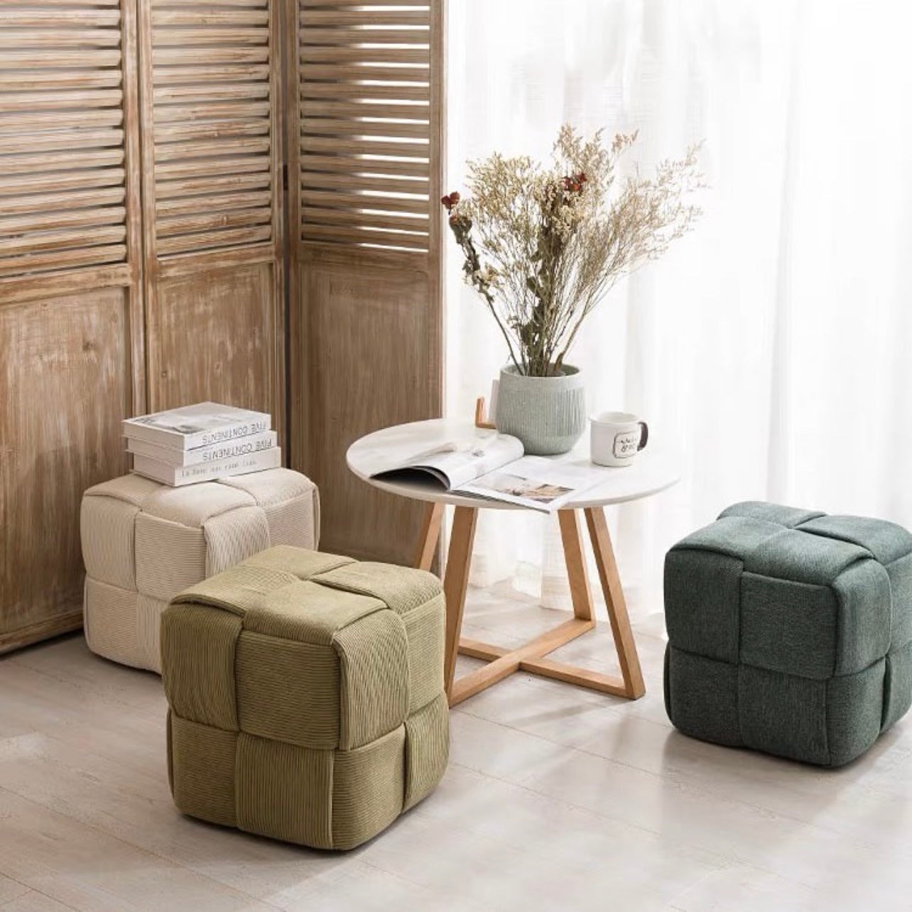 Hommie Square Stool HBST008