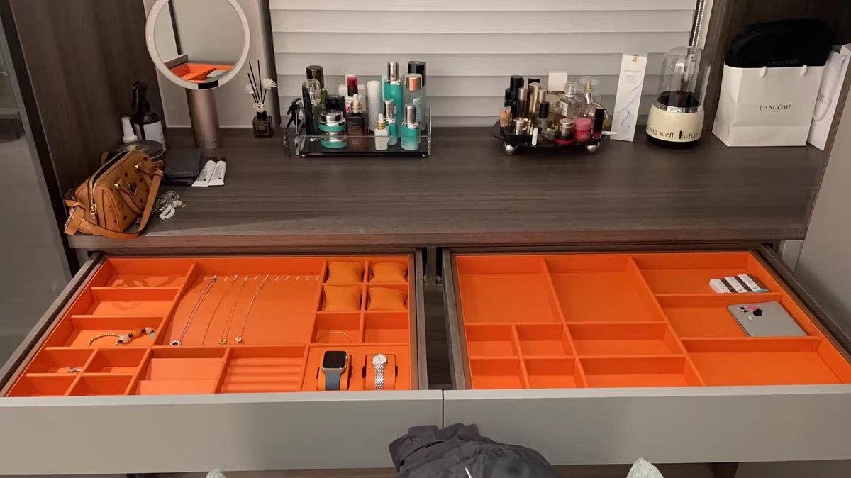 Hommie Customize Jewelry & Watches Storage Compartments HBMC001