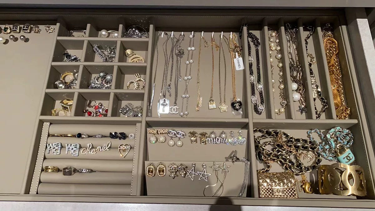 Hommie Customize Jewelry & Watches Storage Compartments HBMC001