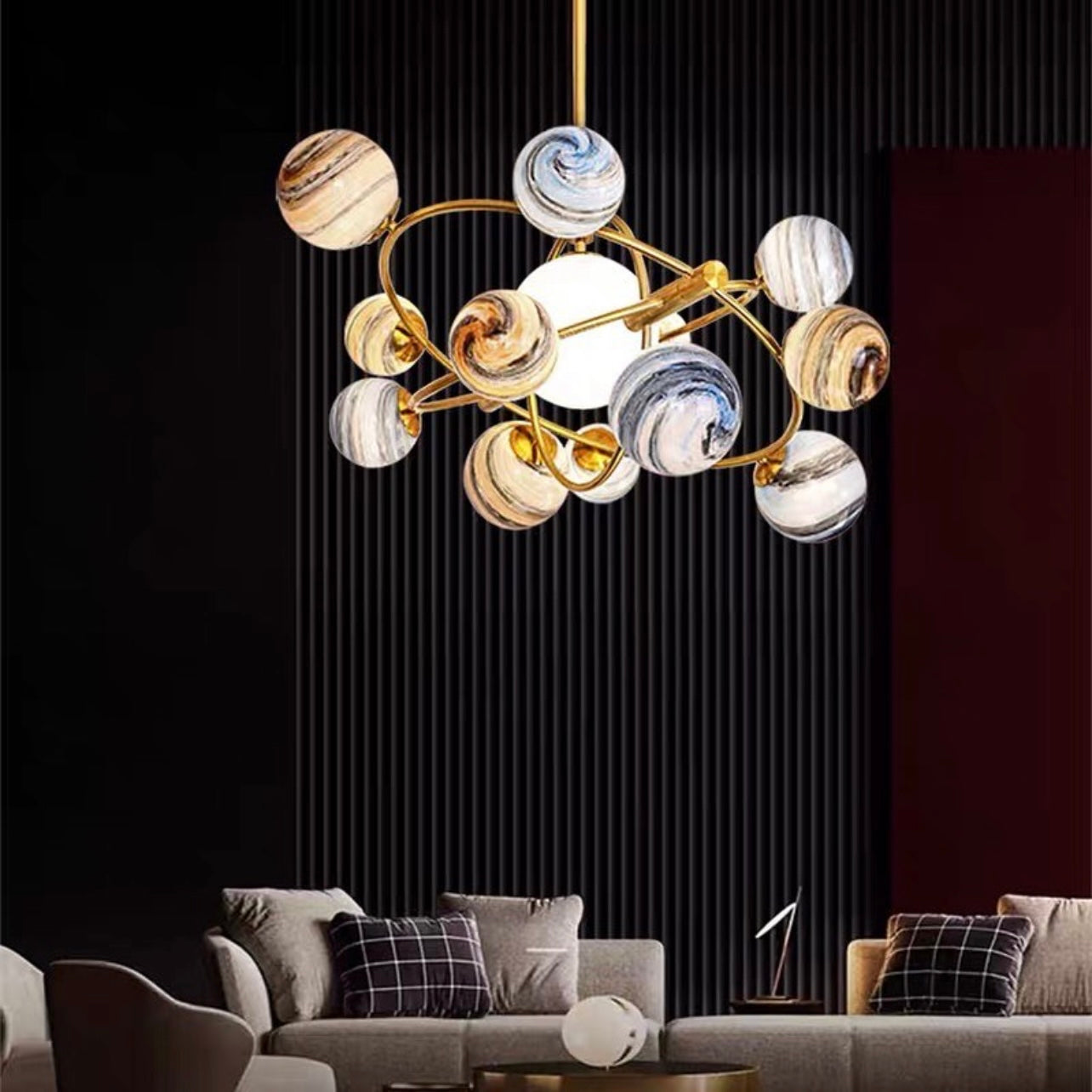 Solar Eclipse Chandelier HBCD007