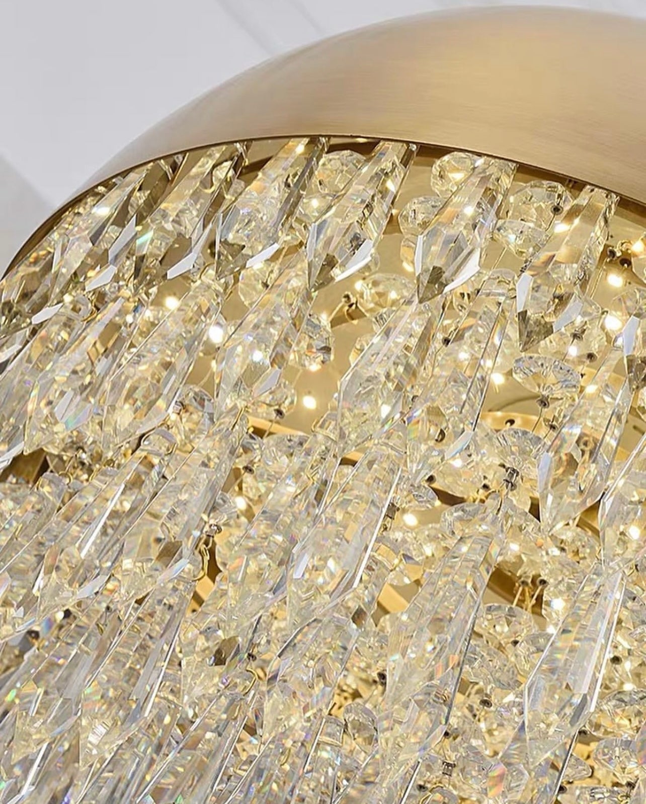 Crystal Saturn Chandelier HBCD004