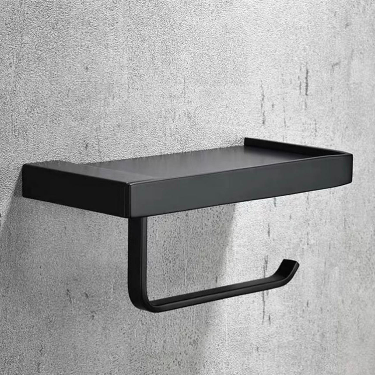 Hommie Matte Black Tissue Stand HBBK002