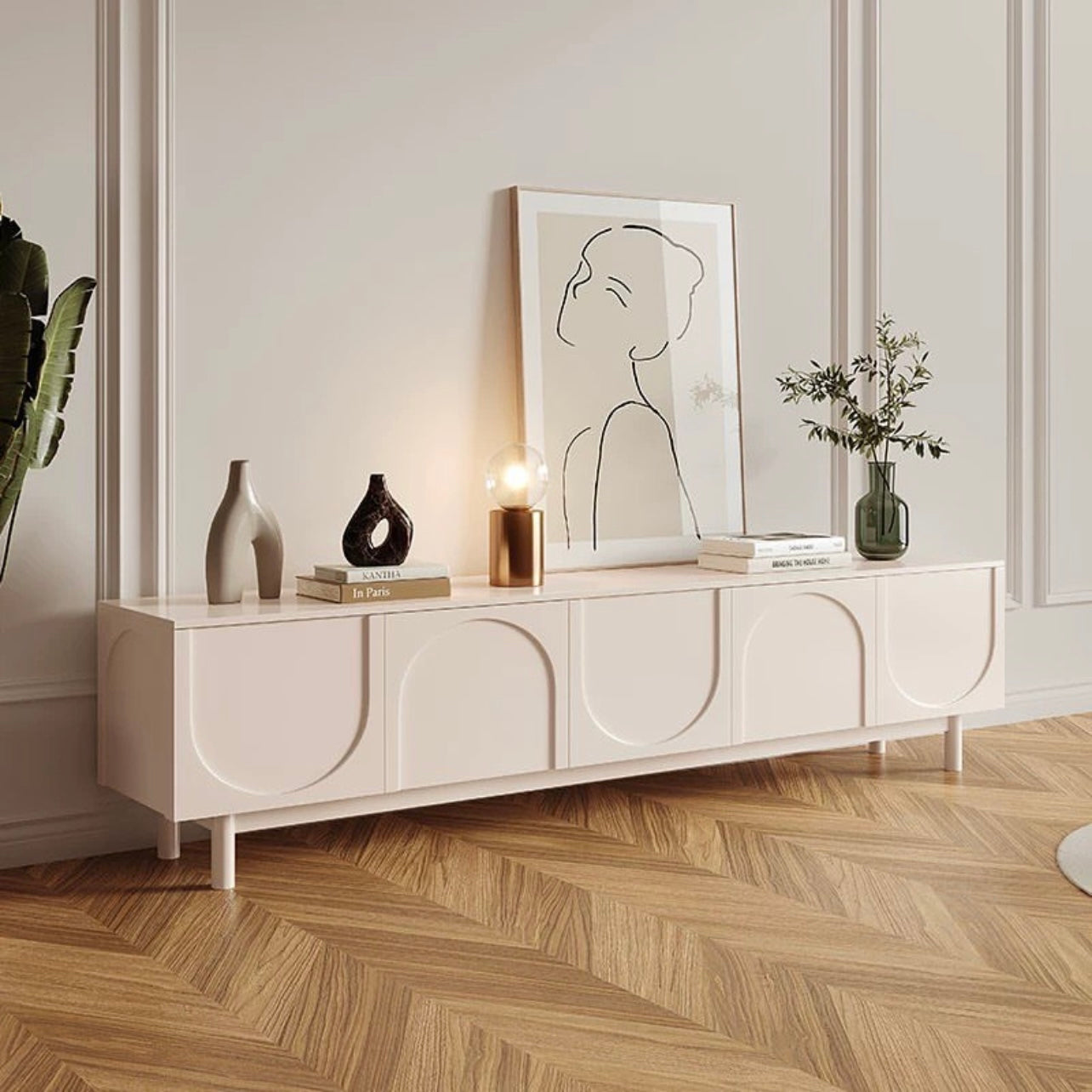 Hommie Minimalist TV Console HBTC006