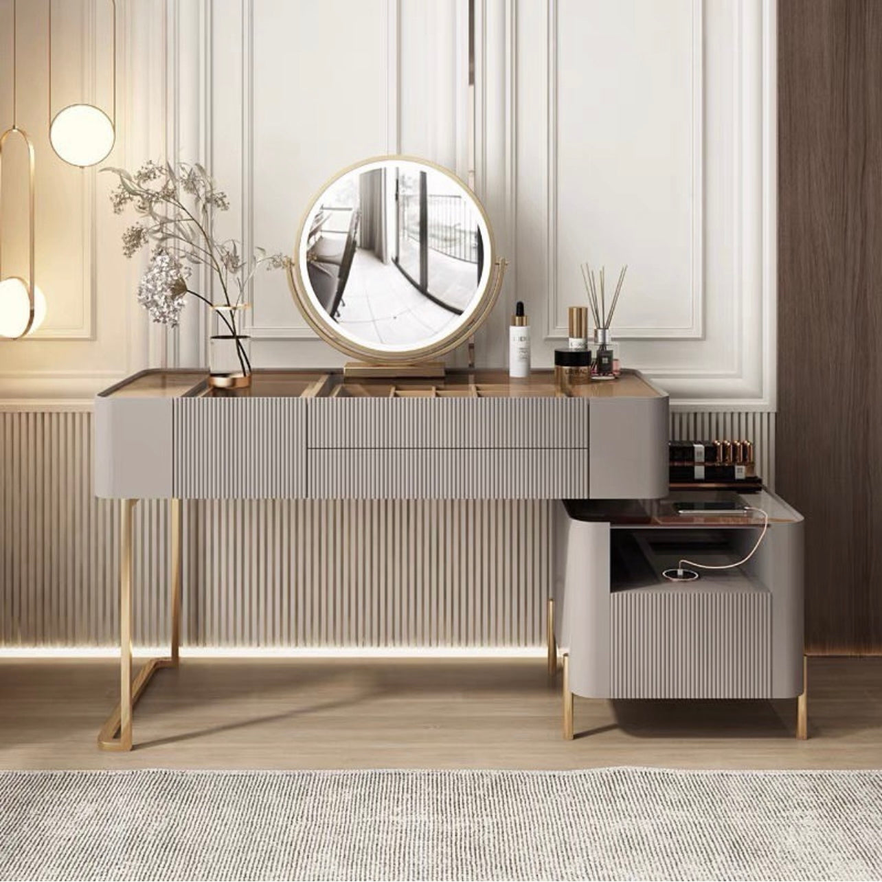 Hommie Minimalist Dressing Table HBMB003
