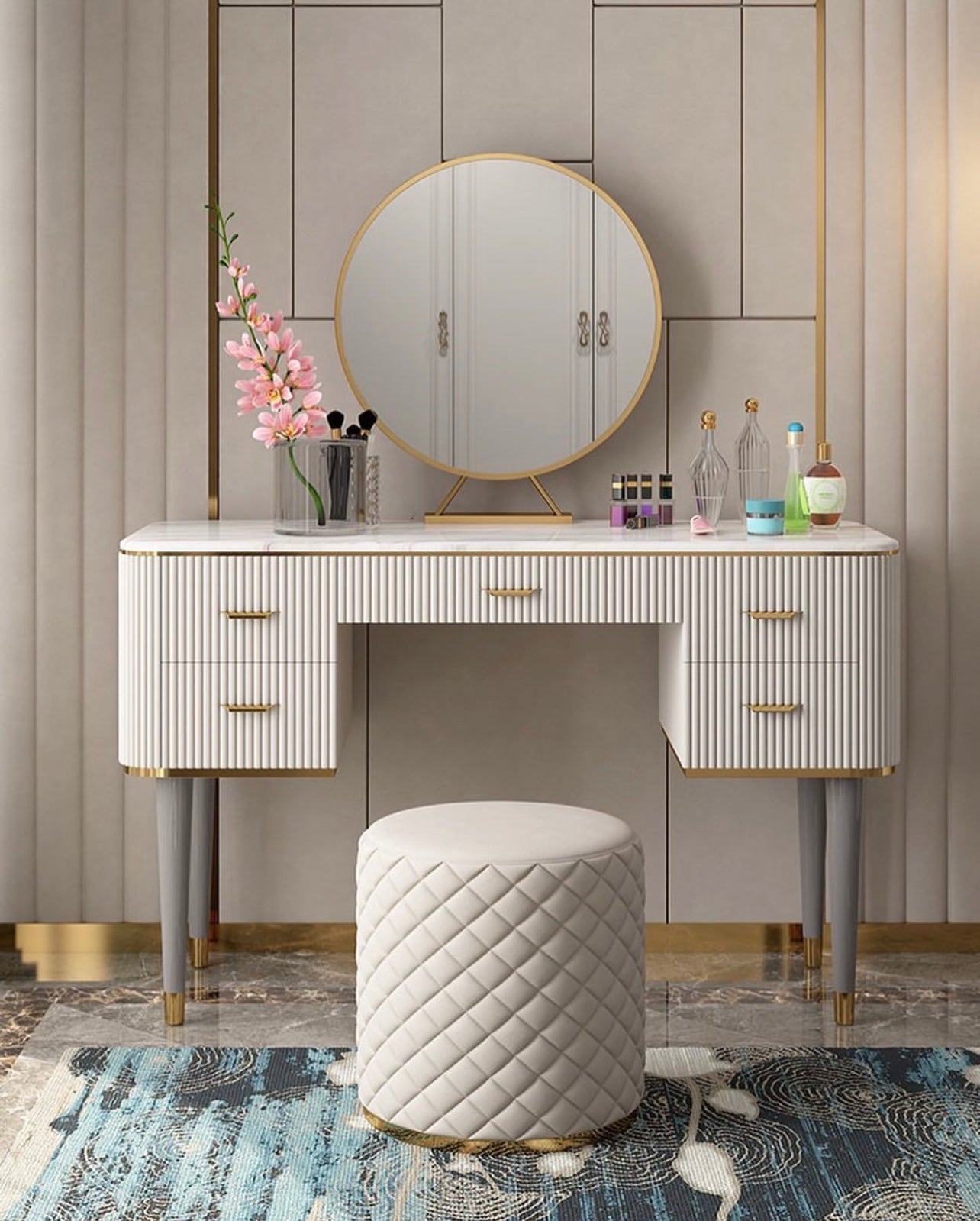 Nordic Luxury Dressing Table HBMB001