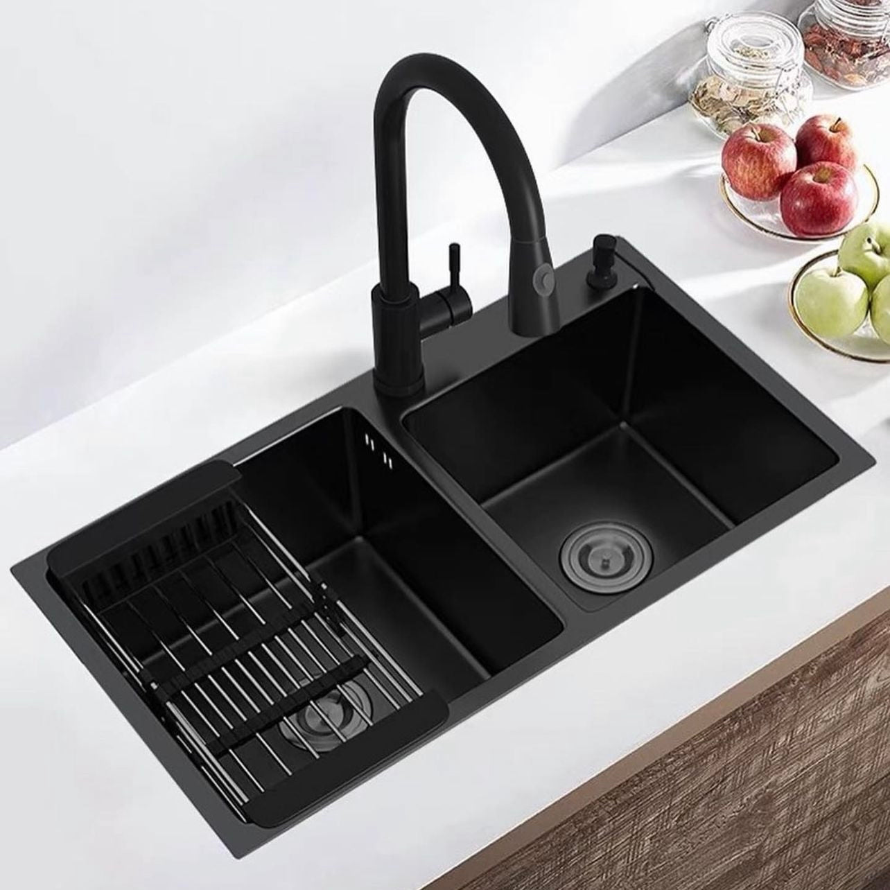 Hommie Black Kitchen Sink HBSK002