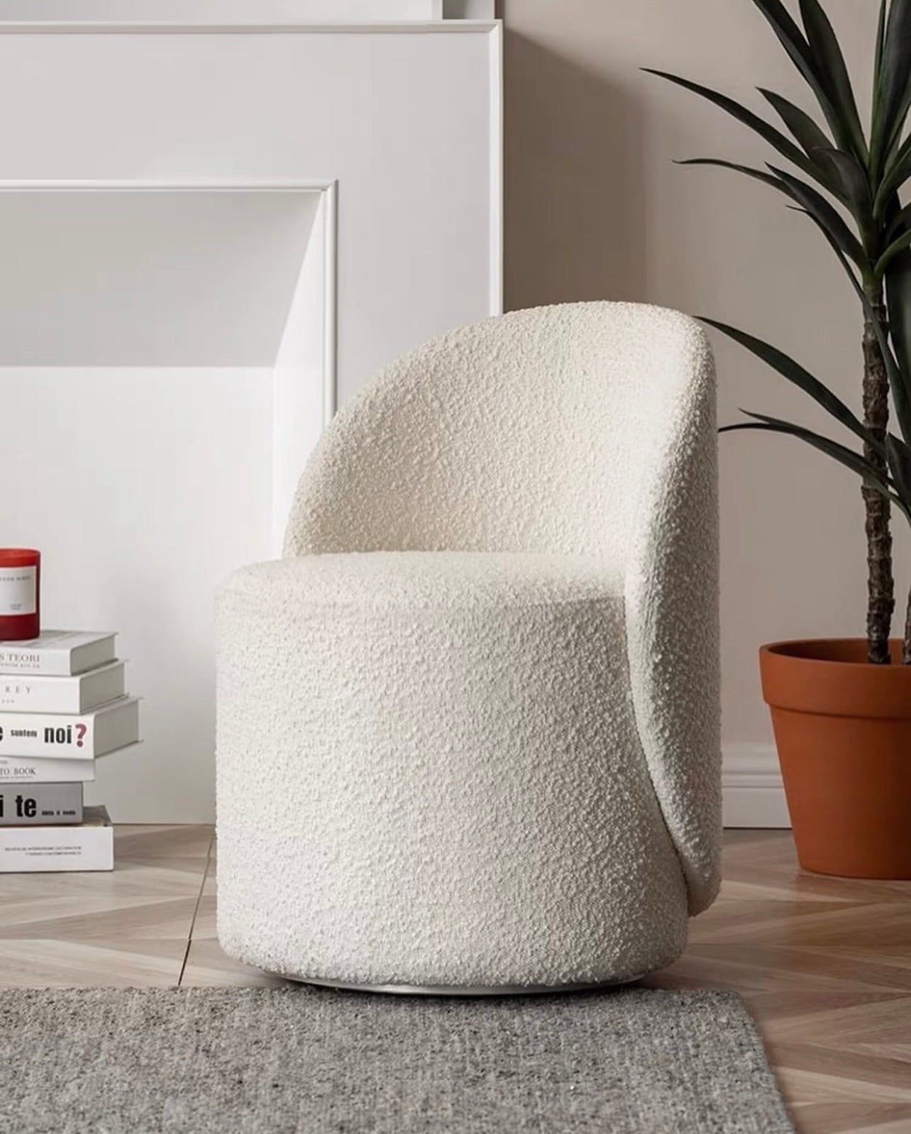 Lamb Wool Stool HBST003
