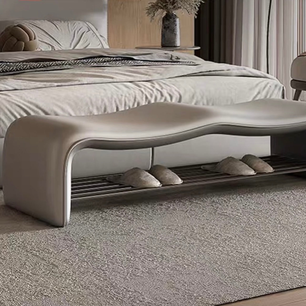 Hommie Minimalist Bedroom Bench HBBE010