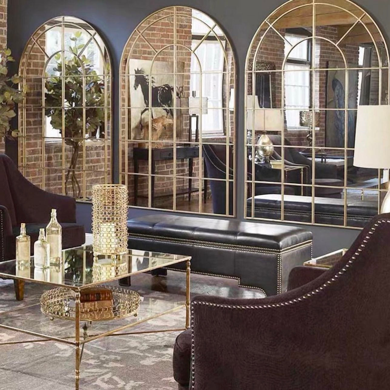 Hommie Decorative Wall Mirror HBPW007