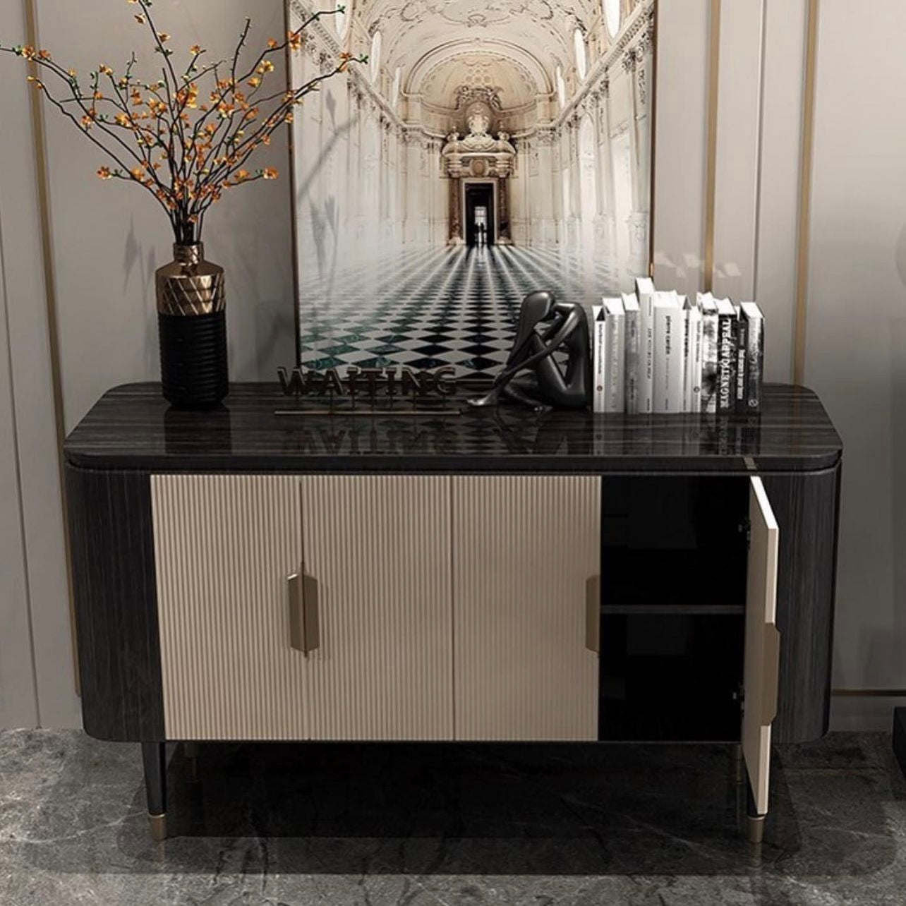 Nordic Console Cabinet HBCB004
