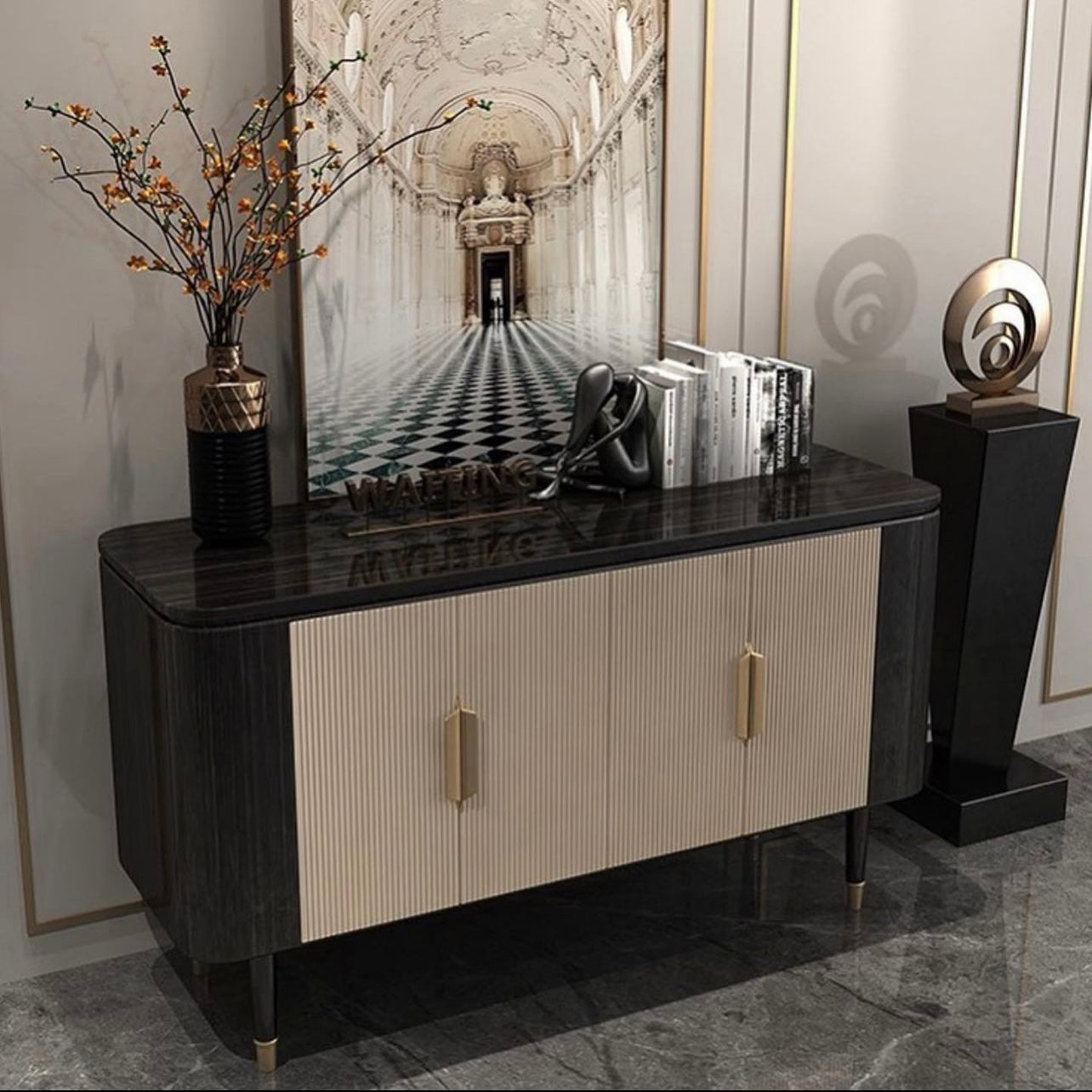 Nordic Console Cabinet HBCB004