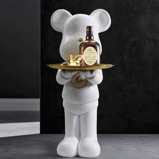 Hommie Little Bear with Tray HBLC006