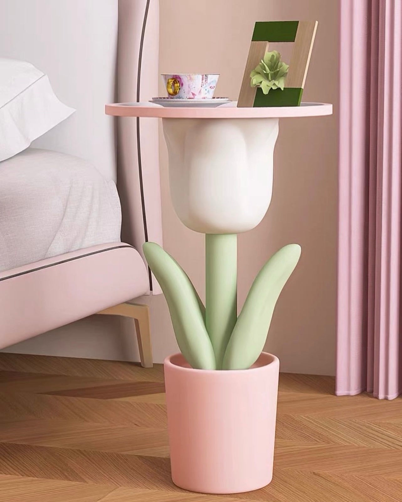 Tulip Lamp Side Table HBLC005