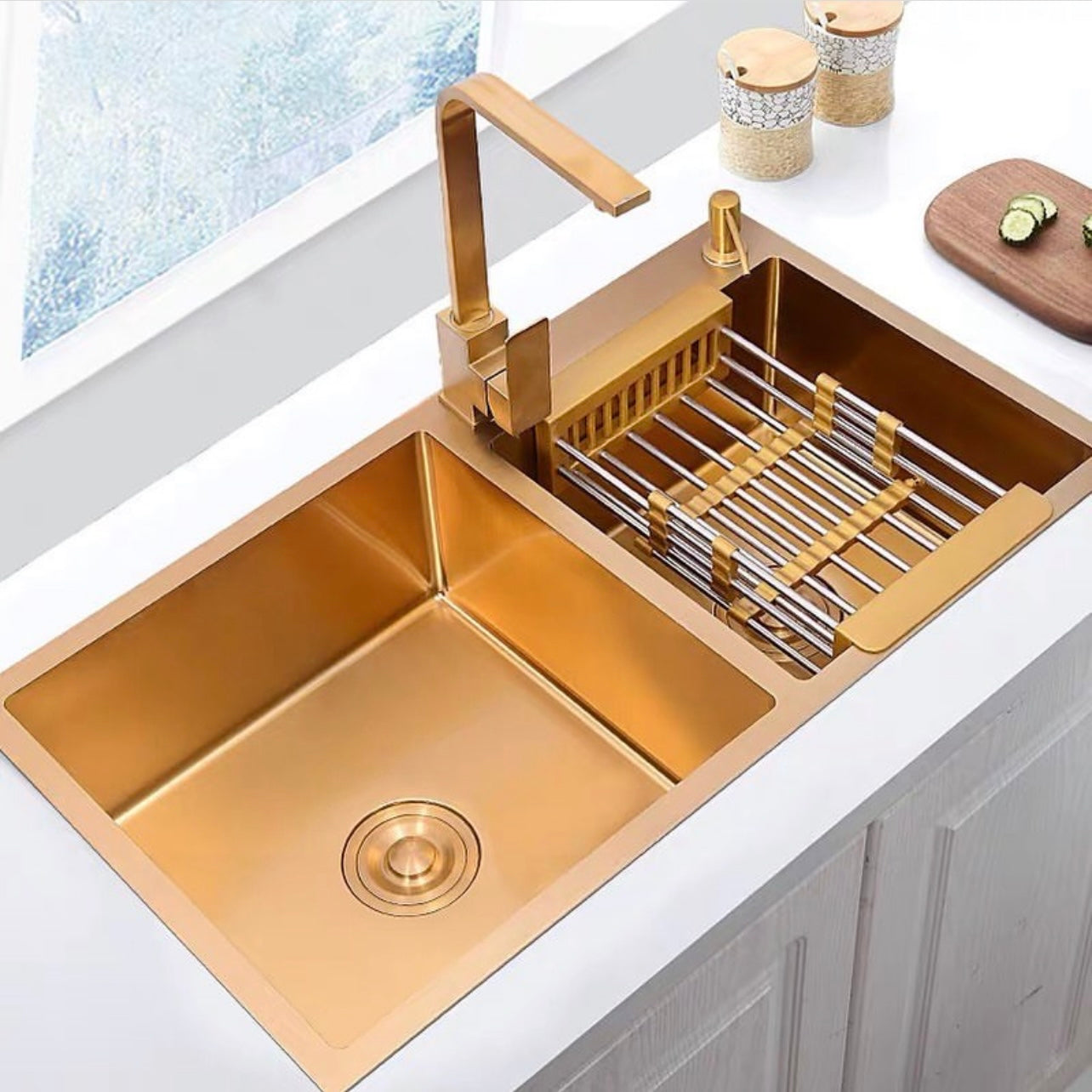 Hommie Gold Kitchen Sink HBSK008