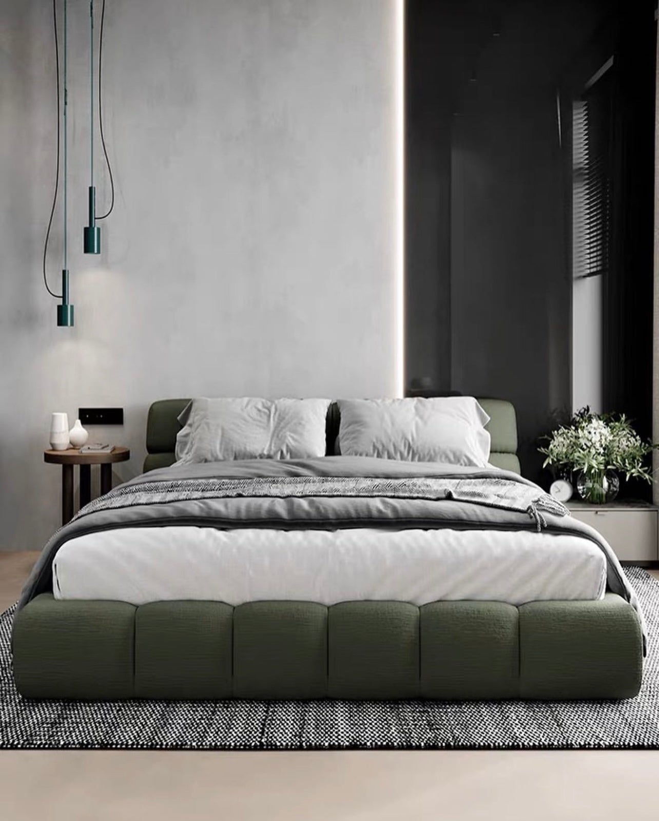 Hommie Italian Design Bed HBBD008