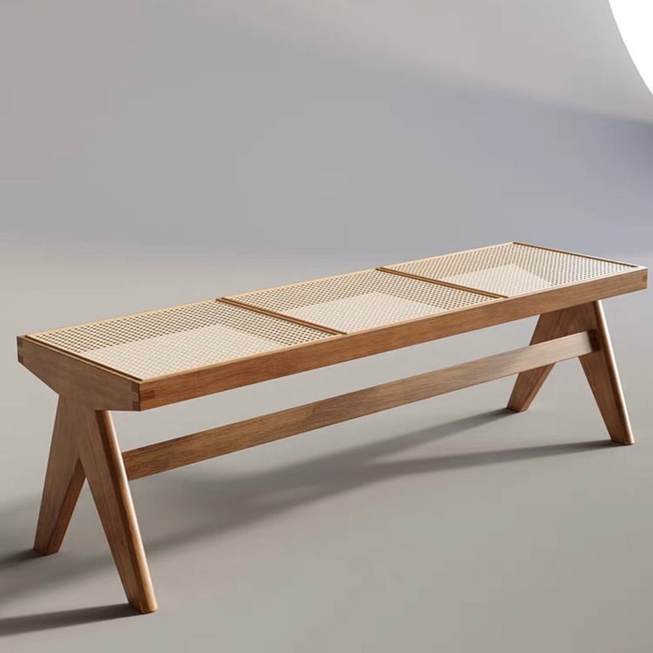 Hommie Contemporary Wood Bench HBBE007
