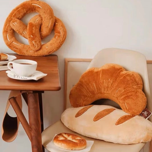 Hommie Bakery Pillow Set (Bread, pretzels, croissants) HBSF010